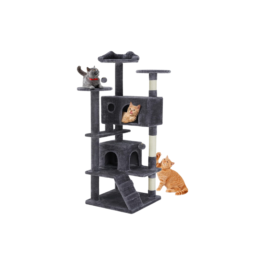 Multi-Level Cat Tree Tall | Cat Tower | Cat Furniture with Condo