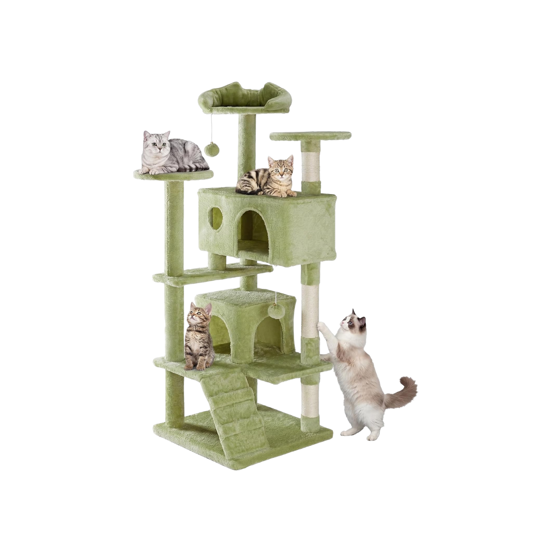 Multi-Level Cat Tree Tall | Cat Tower | Cat Furniture with Condo