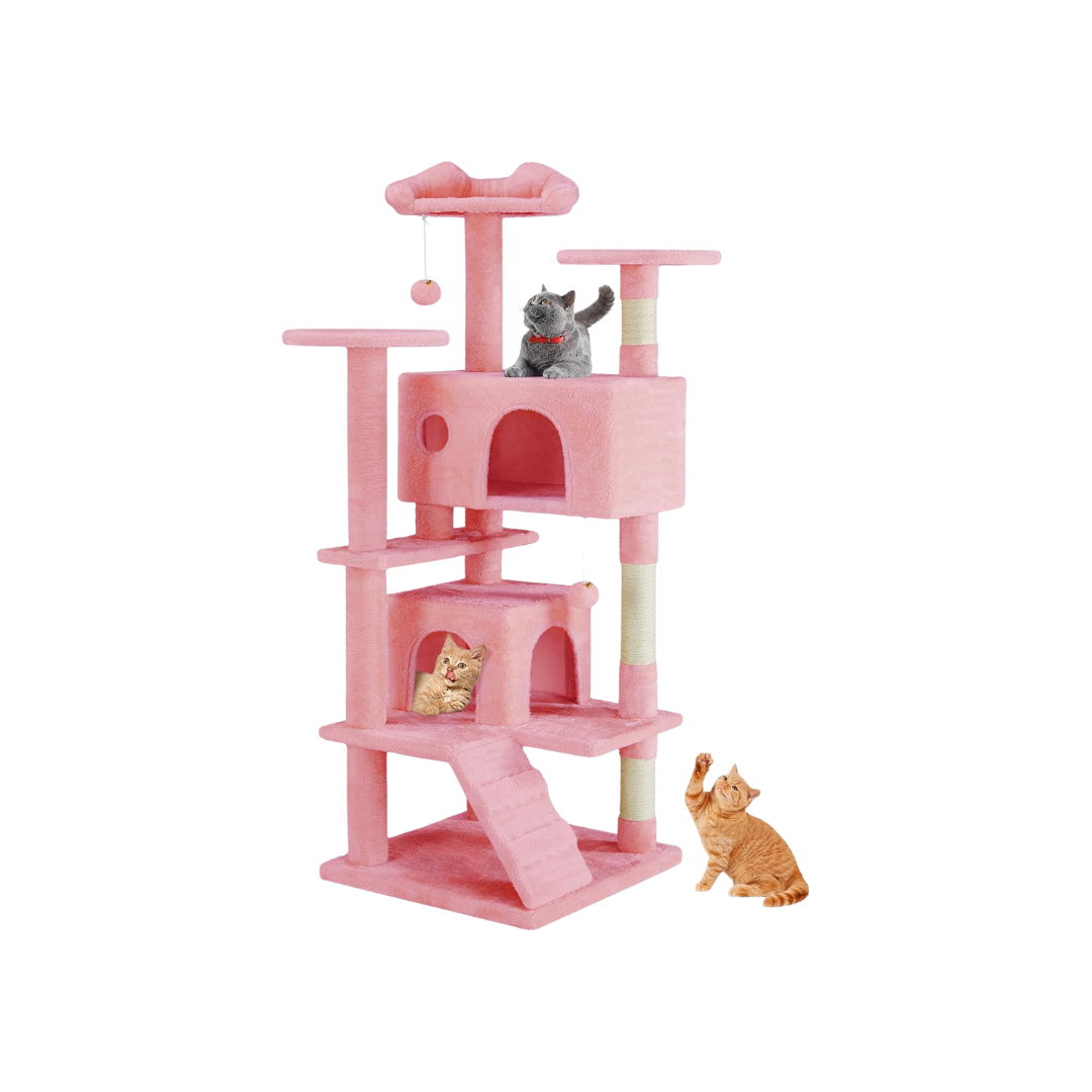 Multi-Level Cat Tree Tall | Cat Tower | Cat Furniture with Condo