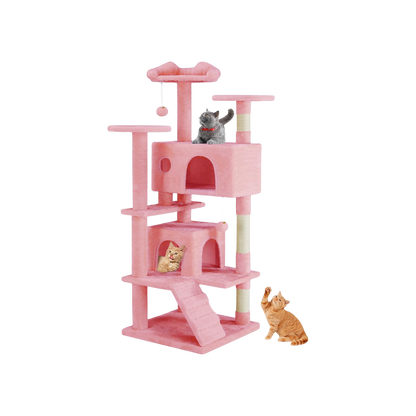 Multi-Level Cat Tree Tall | Cat Tower | Cat Furniture with Condo