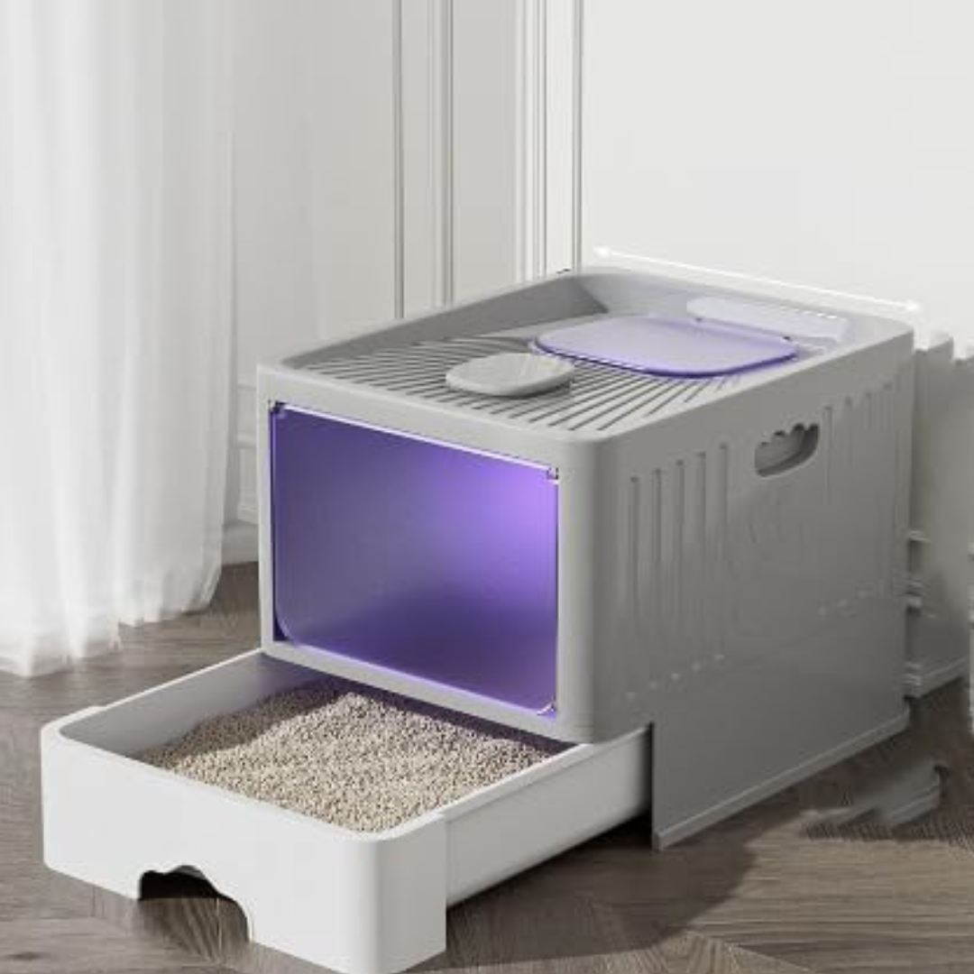 Self-Cleaning Cat Litter Tray