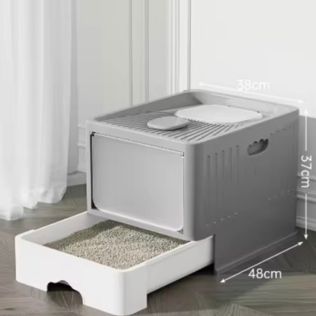 Self-Cleaning Cat Litter Tray