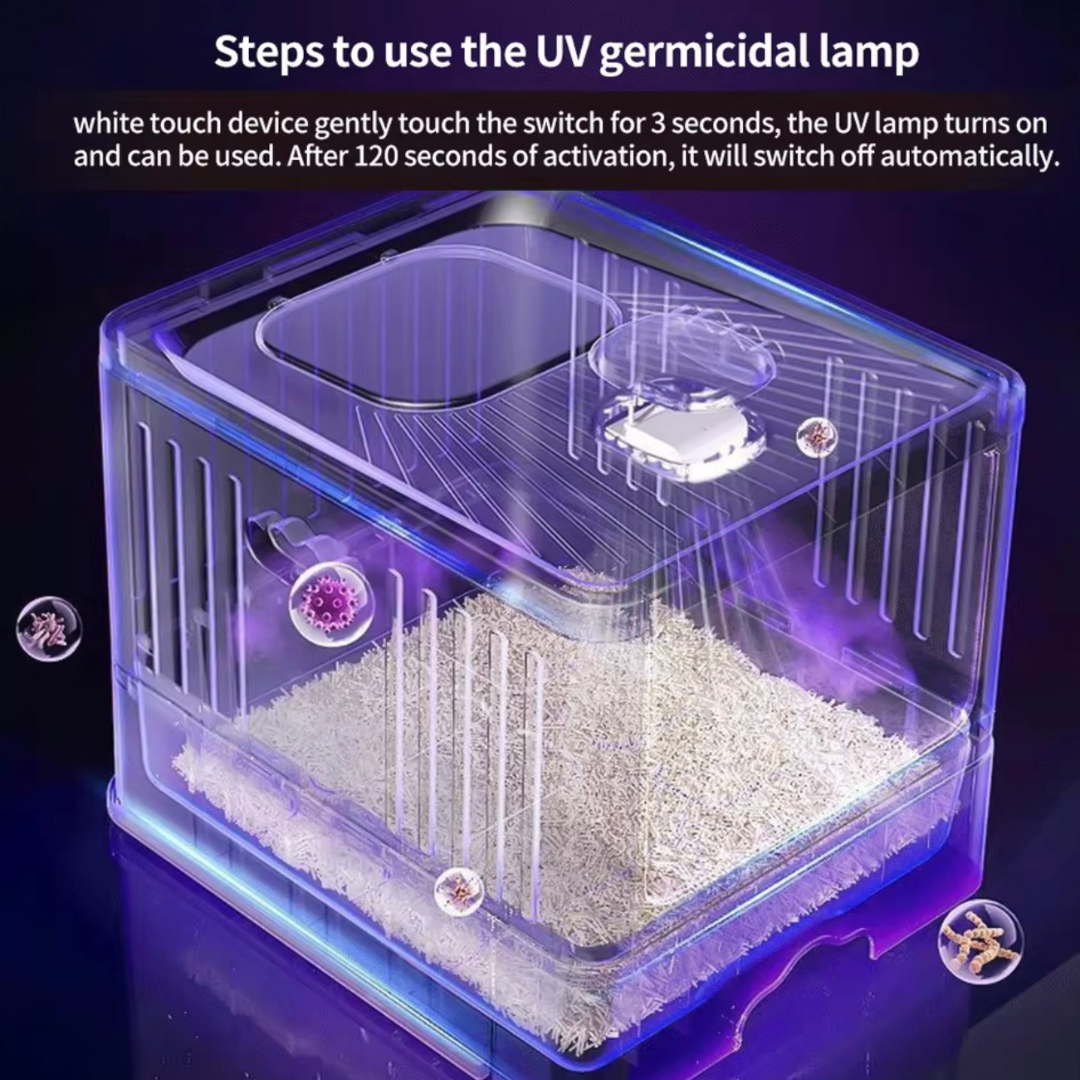 Self-Cleaning Cat Litter Tray