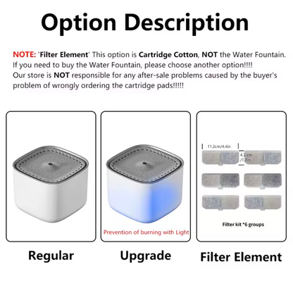 Cat Water Fountain – Automatic Pet Drinking Fountain with Filter