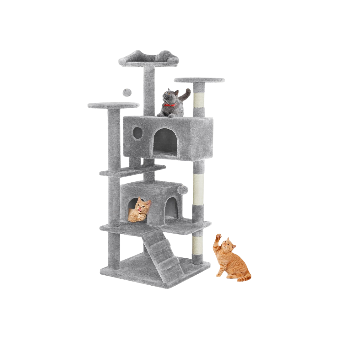 Multi-Level Cat Tree Tall | Cat Tower | Cat Furniture with Condo