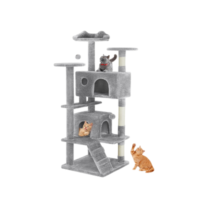 Multi-Level Cat Tree Tall | Cat Tower | Cat Furniture with Condo